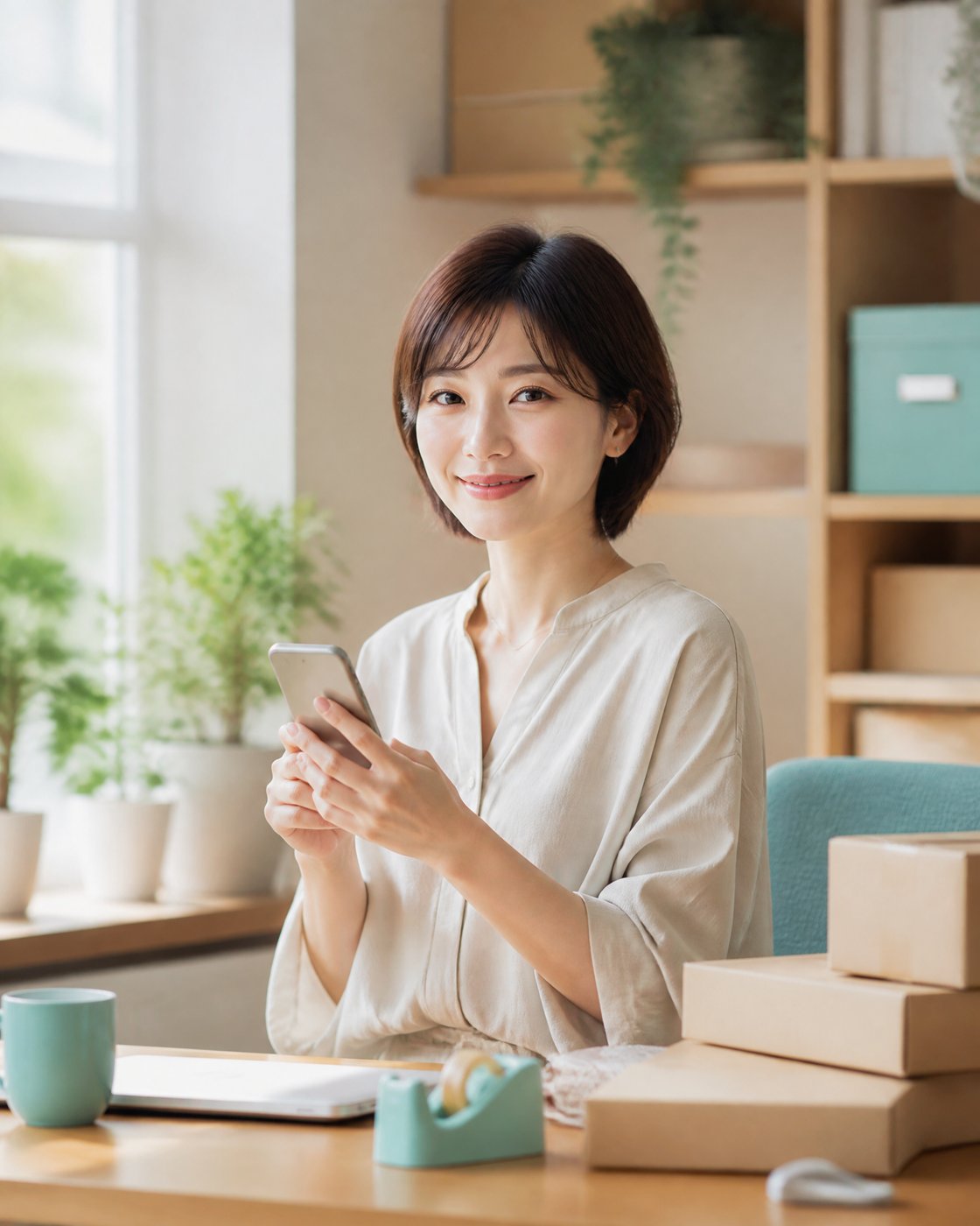 EC事業者として働く人物のイメージ写真