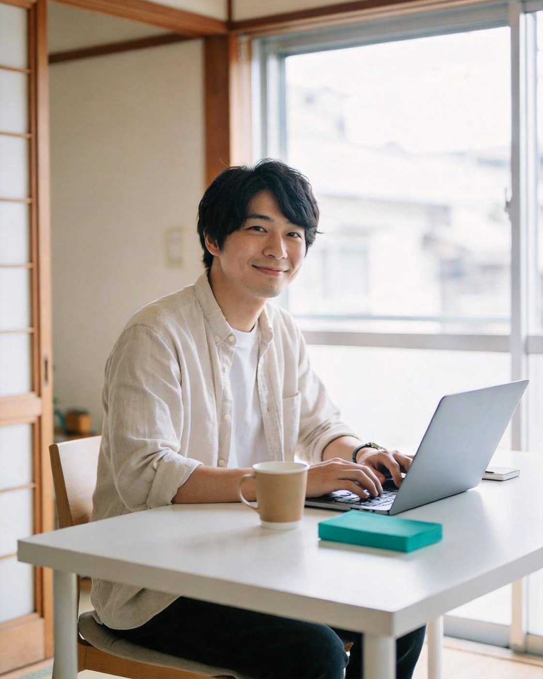 フリーランスとして働く人物のイメージ写真